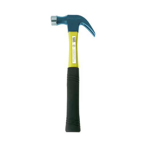 Klein Tools 818-20 14 Inch 20 oz Neoprene Grip Handle Plastic Alloy Jacket Heavy Duty Curved Claw Electrician Hammer Product image for Klein Tools 818-20 14 Inch 20 oz Neoprene Grip Handle Plastic Alloy Jacket Heavy Duty Curved Claw Electrician Hammer