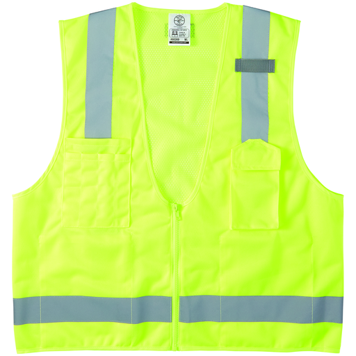 Klein 60268 Safety Vest, High-Visibility Reflective Vest, XL Product image for Klein 60268 Safety Vest, High-Visibility Reflective Vest, XL