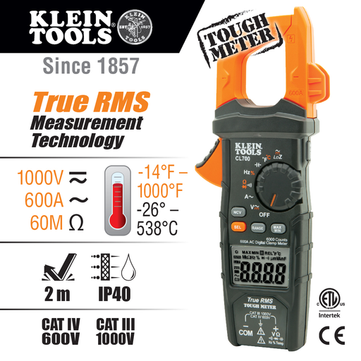 Mayer-DDS-Digital Clamp Meter, AC Auto-Ranging TRMS, Low Impedance (LoZ) Mode-2