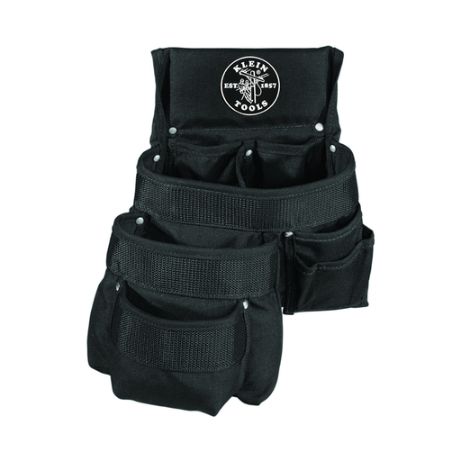 Product image for Klein Tools 5700 11 x 12 Inch Nylon 9-Pocket Tool Pouch