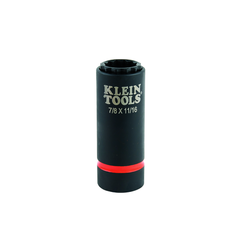 Product image for KLEIN 66014 2-in-1 Socket 7/8 x 11/