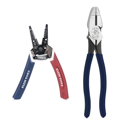 94155 - American Legacy Lineman Pliers and Klein-Kurve® Wire Stripper / Cutter