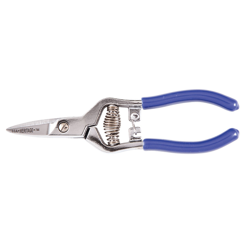 Product image for KLEIN 744 Spring Action Snip, 6-3/4
