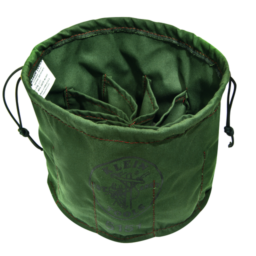 Product image for Klein 5151 Drawstring Bag, 10-Compartment