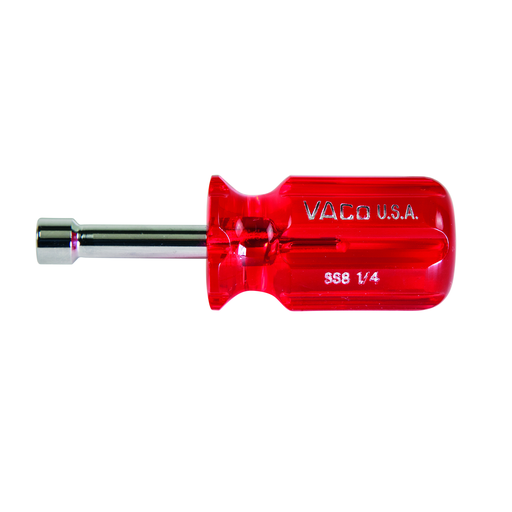 Product image for Klein Tools SS8 1-1/2 Inch Shank 1/4 Inch Stubby Nut Driver