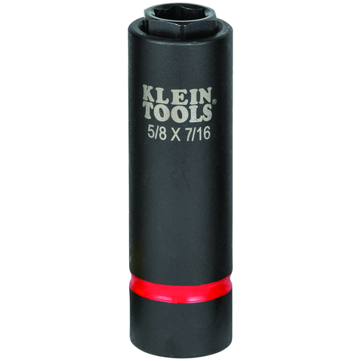 Product image for KLEIN 66062 2-in-1 Socket 5/8" X 7/