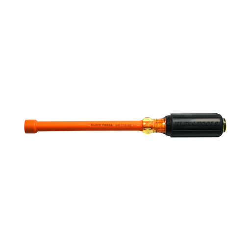 Product image for Klein 646-7/16-INS 7/16" Insulated Nut Driver 6" Hollow Shaft