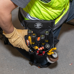 PowerLine™ Series Electrician Tool Pouch, 18-Pocket