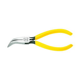 Product image for Klein D302-6 Pliers, Curved Needle Nose Pliers, 6-1/2"