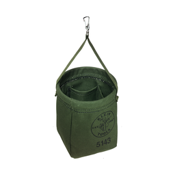 Product image for Klein 5143 Canvas Tapered-Bottom Bag, Olive Drab Color