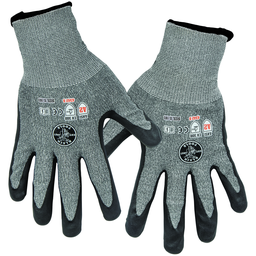 Klein 60197 Work Gloves, Cut Level 2, Touchscreen, X-Large, 2-Pair