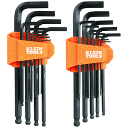 KLEI BLS22 BALL END HEX KEY SET, 22 PC