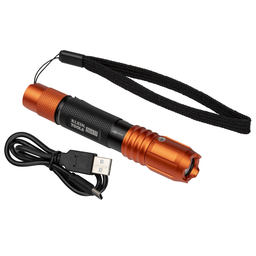 Product image for Klein 56411 Rechargeable Waterproof LED Pocket Light with Lanyard