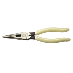 Pliers, Needle Nose Side-Cutters, High-Visibility, 8-Inch