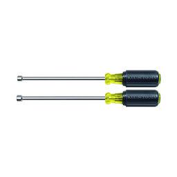 Product image for Klein 646M Nut Driver Set, Magnetic Nut Drivers, 6" Shafts, 2-Piece