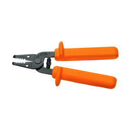 Product image for Klein 11045-INS Insulated Wire Stripper/Cutter - 10-18 AWG Solid