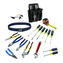 Product image for Klein 80118 18pc Journeyman™ Tool Kit