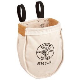 Tool Bag, Canvas Utility Bag, Loop Connection, 10 x 5 x 12-Inch