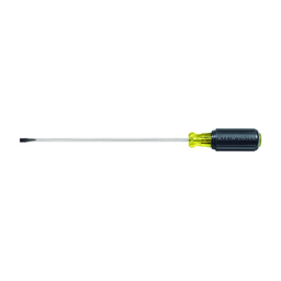 Product image for Klein 601-8 3/16" Cabinet-Tip Screwdriver - 8" Round-Shank