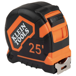 Product image for Klein 9125 Tape Measure, 25-Foot Single-Hook