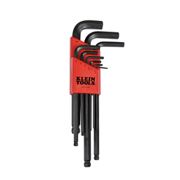 L Style Ball End Hex Key Caddy Set Metric 9-Piece
