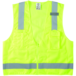Klein 60268 Safety Vest, High-Visibility Reflective Vest, XL
