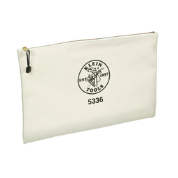 Product image for Klein 5336 Contractor Zipper Portfolio, Canvas