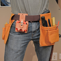 Nail/Screw and Tool-Pouch Combination