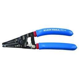 Product image for Klein 11057 Klein-Kurve® Wire Stripper/Cutter Solid & Stranded Wire - 20-30 AWG Solid & 22-32 AWG Stranded