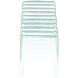 Product image for Klein 450-003 Insulated Cable Staples, 11/32" x 19/32", 7/8" Leg Length (Pack of 300)