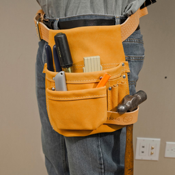 Nail/Screw and Tool-Pouch Combination