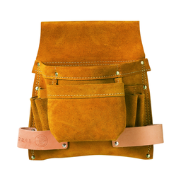 Tool Pouch, 6-Pockets for Nails, Screws and Tools