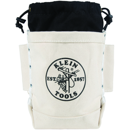 Product image for Klein 5416TC Bolt Bag, Top Closing Tool Pouch with Tunnel Connect, 5 x 10 x 9"