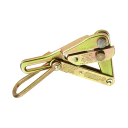 Product image for Klein 1613-30 Chicago® Cable Grip for Bare Wire, 0.08" to 0.20" (2mm - 5.1mm), Copper, ACSR, Steel