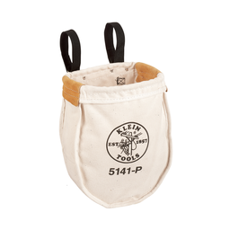 Tool Bag, Canvas Utility Bag, Loop Connection, 10 x 5 x 12-Inch