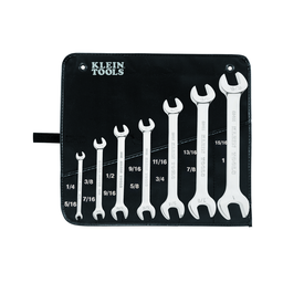 Product image for Klein 68452 Open-End Wrench Set, 7-Piece