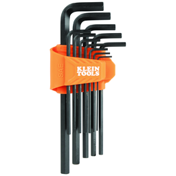 KLEI LS12 12 PC L-STYLE LONG HEX KEY SET, SAE