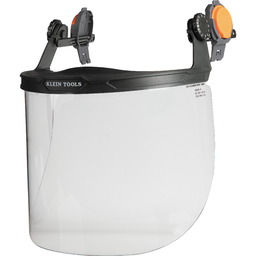 KLEI 60528 FACE SHIELD, FULL BRIM, CLEAR