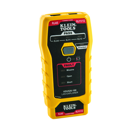 Product image for Klein VDV526-100 Network Cable Tester, LAN Explorer® Data Cable Tester w/ Remote