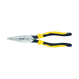 Klein J203-8N 8" Journeyman&#8482; Heavy-Duty Long-Nose Pliers - Side-Cutting & Stripping