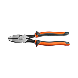 Product image for Klein 2000-9NE-Eins Electrician's Insulated 9" Side-Cut Pliers w/ Heavy Duty Cutting Knife