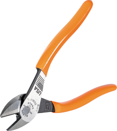 Product image for Klein D228-7 Diagonal Cutting Pliers, High-Leverage, 7"