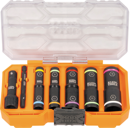 KLEI 65619 KNECT METRIC FLIP SOCKET SET, 8 PC