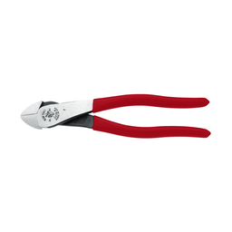 Product image for Klein D238-8 Diagonal Cutting Pliers, High-Leverage, Angled Head, 8"