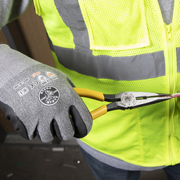 Pliers, Needle Nose Side Cutters with Stripping, 8-Inch