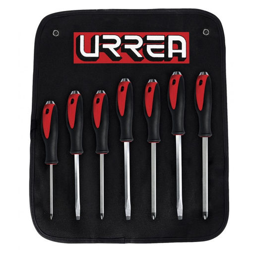 SET SCREWDRIVER STRIKING 7PC PHILLIPS / FLAT HD