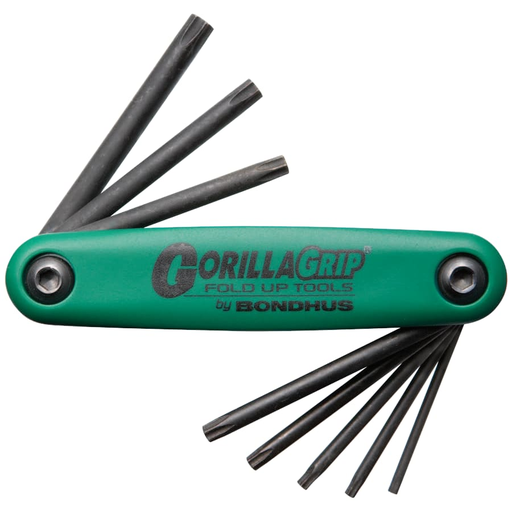 SET 8PC TORX FOLDING T9-T40