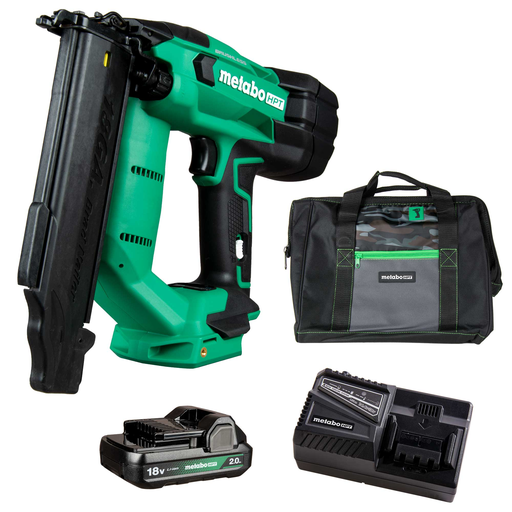 18V Gauge Cordless Brad Nailer Kit