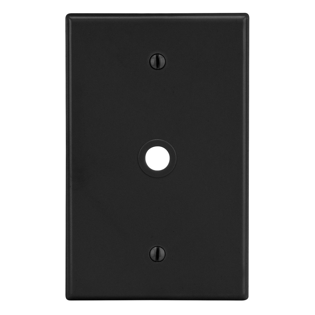 Product image for HWDK P11BK WALLPLATE, 1-G, .406" OP