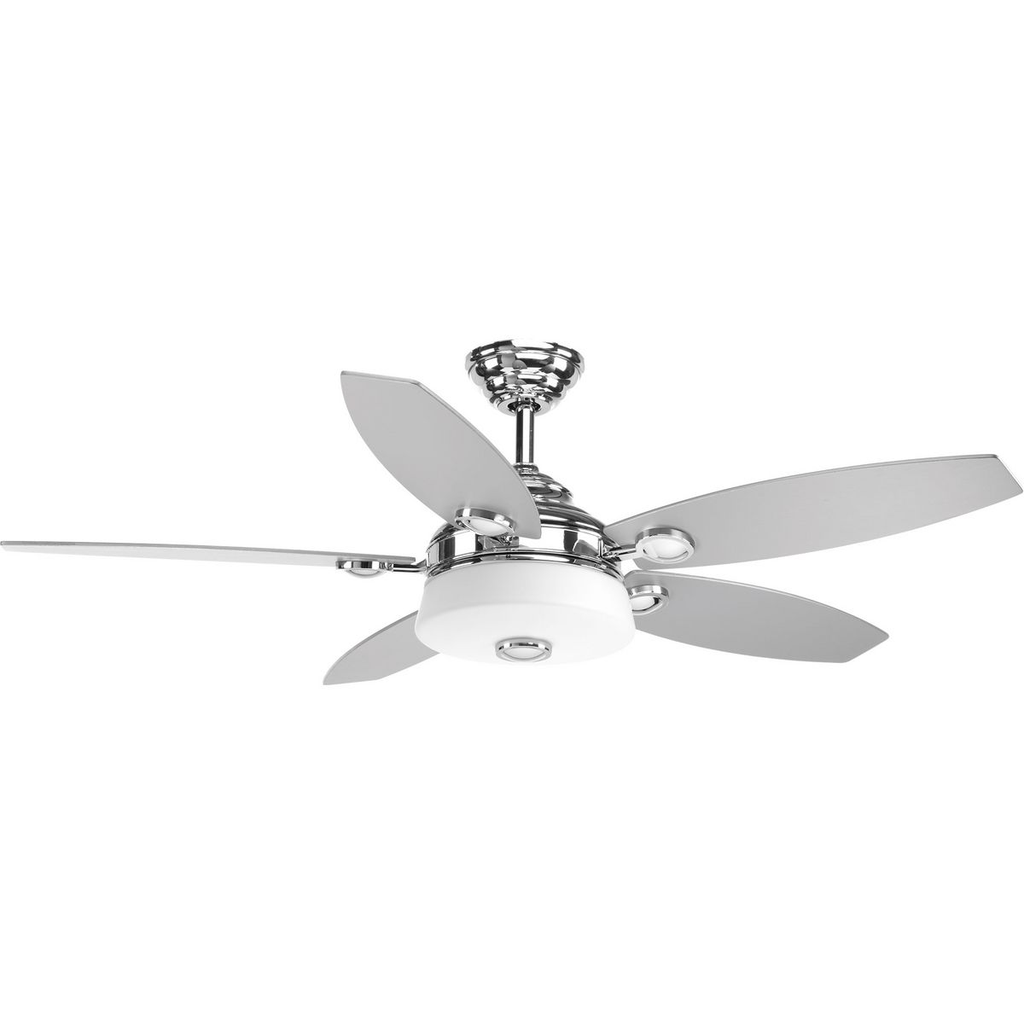 Product image for Progress P2544-1530K Graceful Collection 54" 5 Blade Fan w/ LED Light